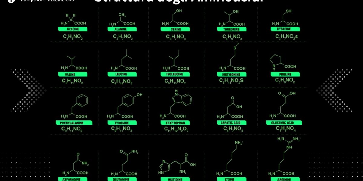 struttura degli aminoacidi